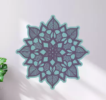 Zen lotus flower väggdekal - Tenstickers
