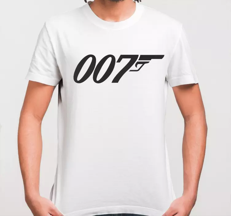 007 james bond anpassad t-shirt - Tenstickers