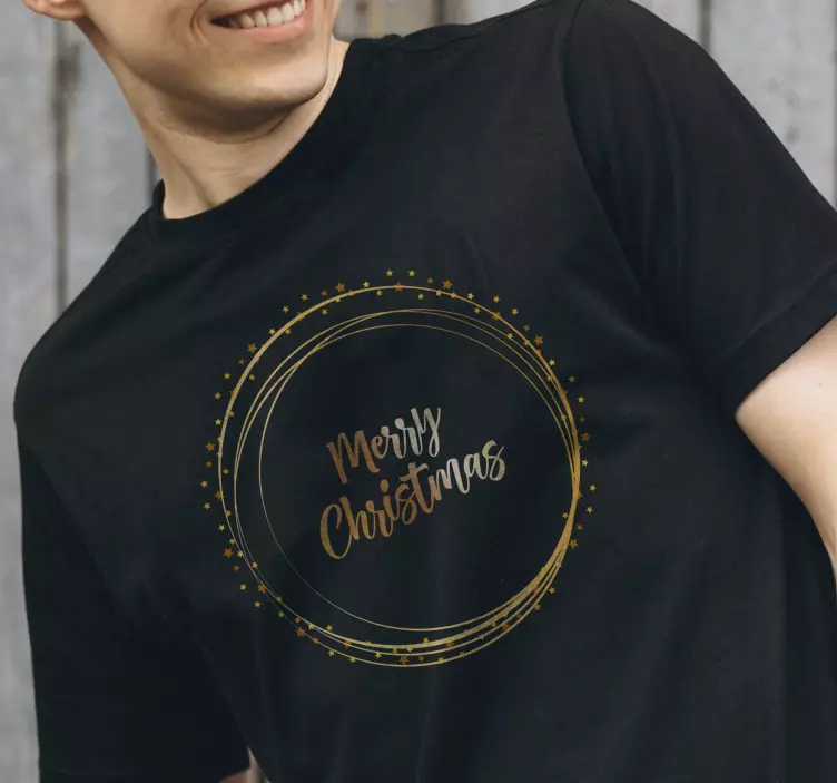 Elegant god jul t-shirt julskjorta - Tenstickers