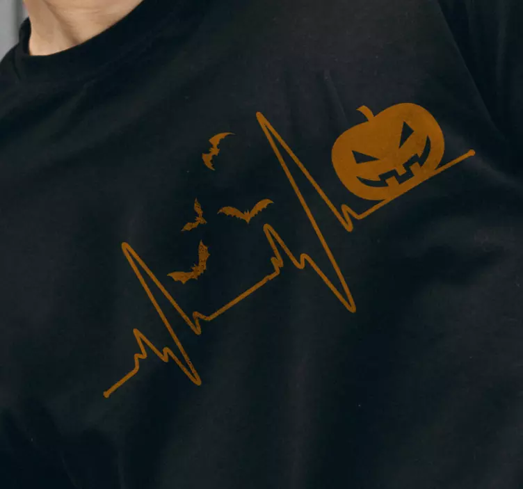 Glad halloween t-shirt design - Tenstickers