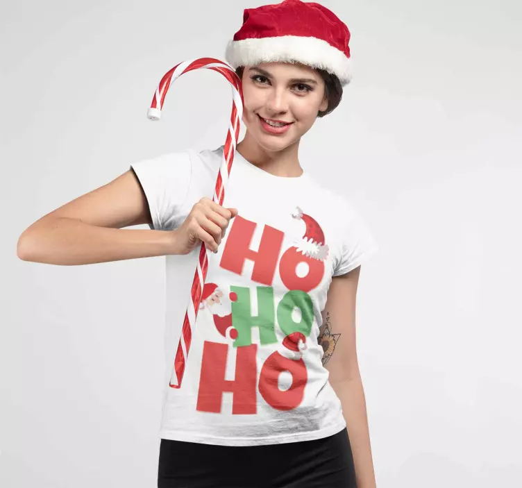 Jultomten t-shirt jul - Tenstickers