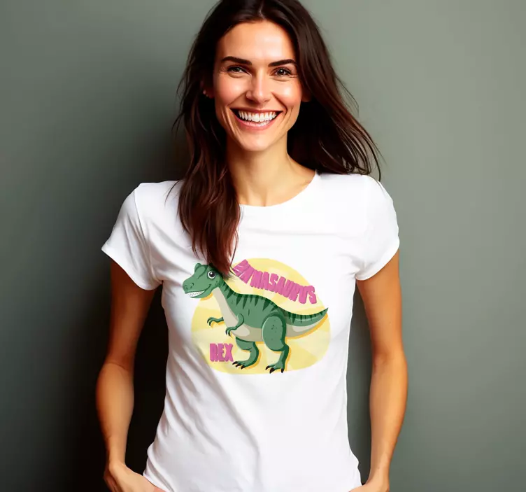 Mamasaurus rex mors dag t-shirt - Tenstickers