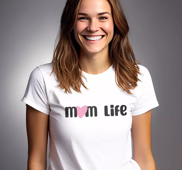 Mamma liv mors dag t-shirt - Tenstickers