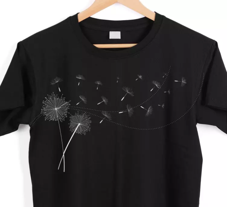 Maskrosblomma anpassad t-shirt - Tenstickers