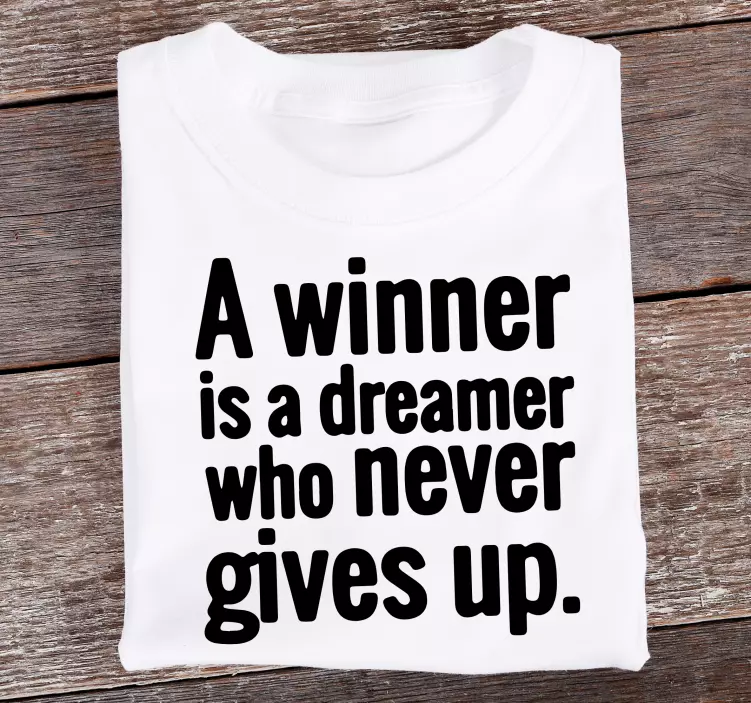 Nelson mandela ger aldrig upp anpassad t-shirt - Tenstickers