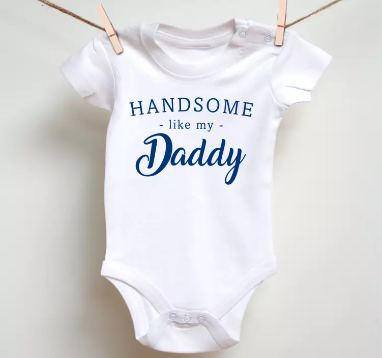 Stolt förälder text babyskjorta - Tenstickers