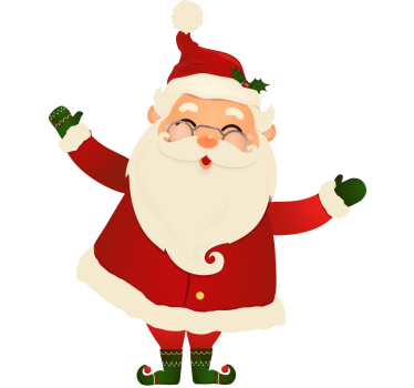 Herr. Och mrs. Claus par t-shirt - Tenstickers