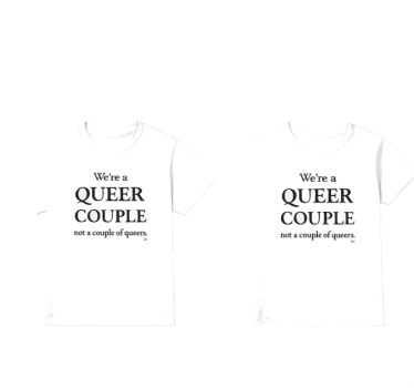 Lgbt queer par t-shirt - Tenstickers