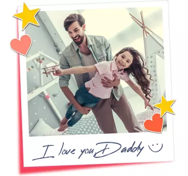 Jag älskar dig pappa fars dag t-shirt - Tenstickers