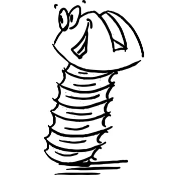 Mutter och bult par skjorta - Tenstickers