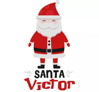Jultomten och hohoho jul-t-shirt - Tenstickers