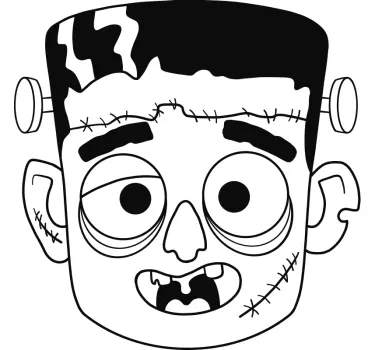 Barn frankestein halloween t-shirt - Tenstickers
