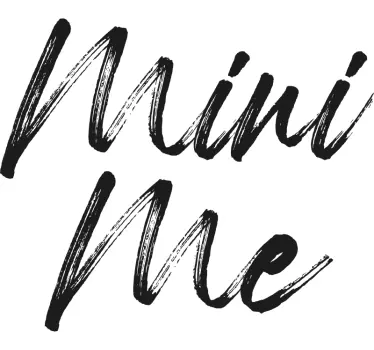 Mig och mini mig skjorta mor och dotter skjorta - Tenstickers