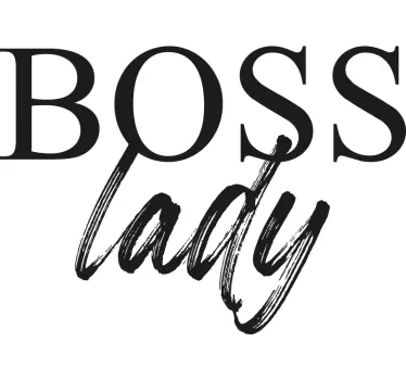 Boss dam och baby skjorta mor och dotter skjorta - Tenstickers