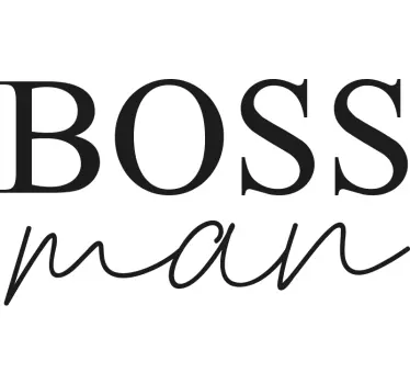 Boss man och baby skjorta far och son matchande skjortor - Tenstickers
