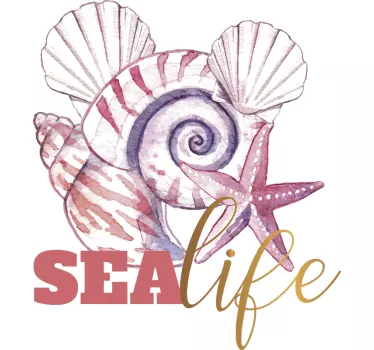 Sea life t-shirt - Tenstickers