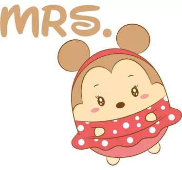 Herr. Och fru. Minnie och mickey matchande skjortor för par - Tenstickers