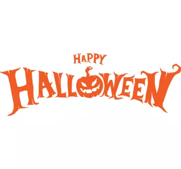 Jag pumpa halloween text halloween t-shirt - Tenstickers