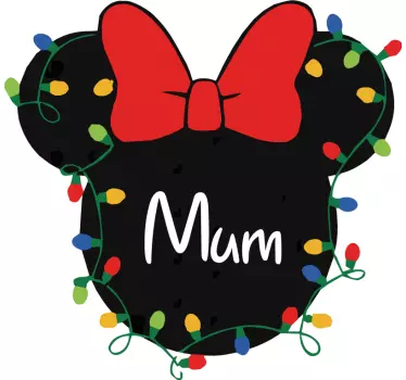 Disney jul familj mor och dotter skjorta - Tenstickers