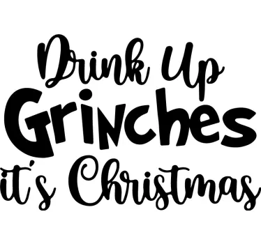 Chrismas tshirt grinchinspirerad julkläder - Tenstickers