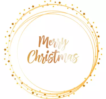 Elegant t-tröja för god jul jultröjor - Tenstickers