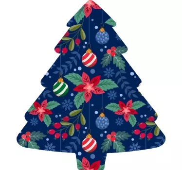 Chrismas tshirt festlig julgran - Tenstickers
