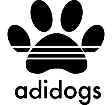 Adidogs älskar djur t-shirt - Tenstickers