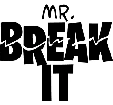 Mr fix it budskap far och son t-shirt - Tenstickers