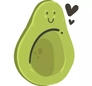 Söta avokado matchande skjortor för par - Tenstickers