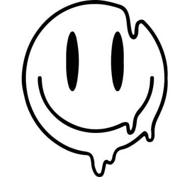 Flytande smiley ikon barn skjorta - Tenstickers
