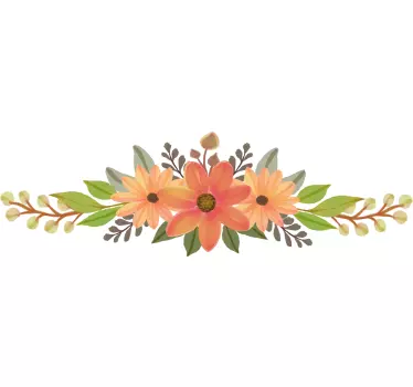 Stor och liten blommat-tröja - Tenstickers