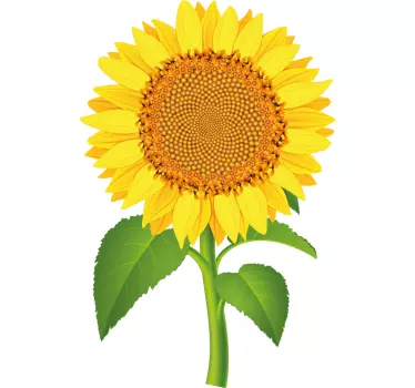 Sunflower floral gift t-shirt - Tenstickers
