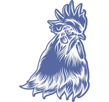Stilrent tupptryck t-shirt - Tenstickers