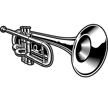 Classic brass instrument t-shirt - Tenstickers