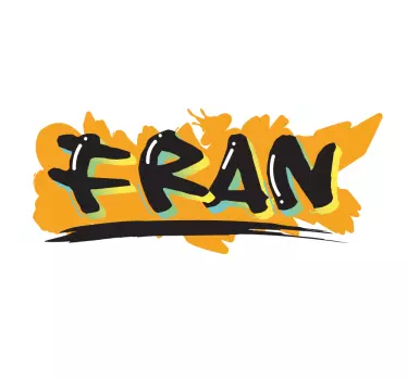 Urban stil färgglada graffititröja - Tenstickers