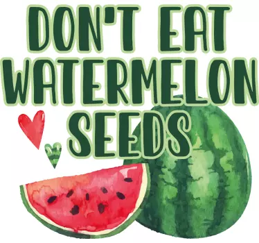 Mors och dotter t-shirt söt vattenmelon citat - Tenstickers