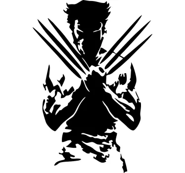 Wolverine modern t-shirt - Tenstickers