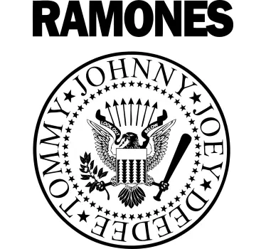 Ramones-logotypen - Tenstickers