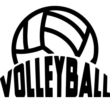 Styliga volleybolltröjor t-shirt - Tenstickers