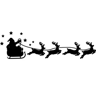 Christmas tshirt jultomtens släde renhjulstur - Tenstickers