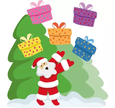 Barn t-shirt julklappsfirande - Tenstickers