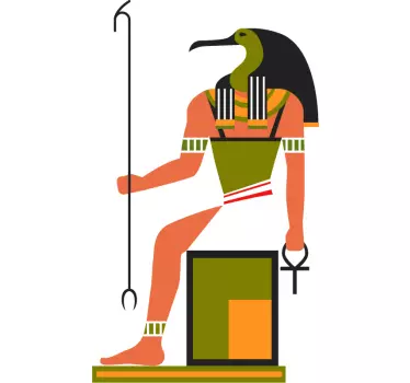 Egyptisk mångud t-shirt - Tenstickers