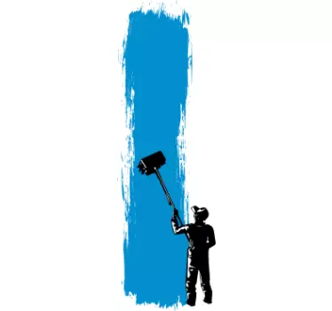 T-shirt målare med roller - Tenstickers