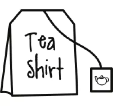 Teinspirerad humor t-shirt - Tenstickers