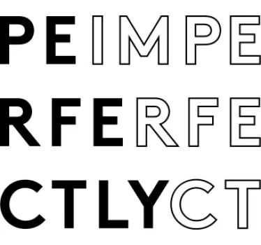 Imperfekt perfekt stil t-shirt - Tenstickers