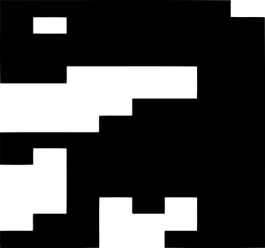 Pixelaterad monstergrafik t-shirt - Tenstickers