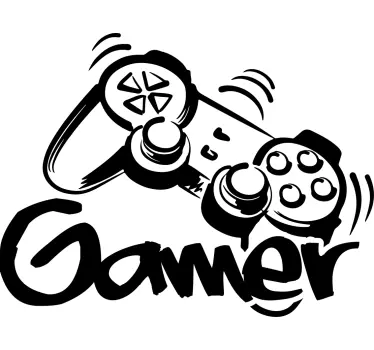 T-shirt spelkontrollent entusiast - Tenstickers