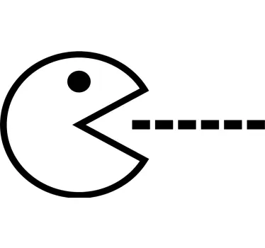 Monocolor pac-man och spöke matchande skjortor för par - Tenstickers