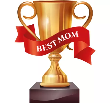 Bästa mamma mors dag tees - Tenstickers