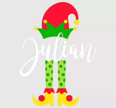 Tomte familj Chrismas tshirt - Tenstickers